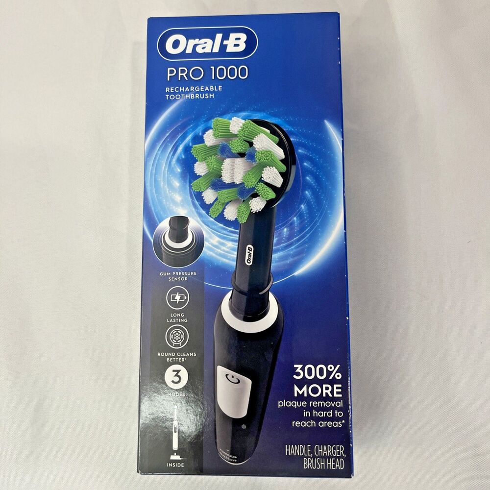 Oral-B Pro 1000 Rechargeable Toothbrush NEW